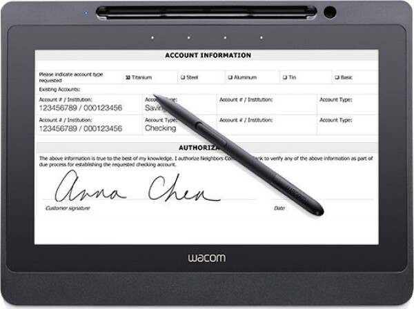 Wacom Tablet do Podpisu Wacom DTU1141B 10,6"