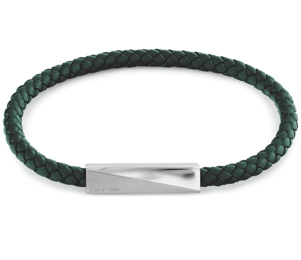 Calvin Klein Štýlový kožený náramok pre mužov Iconic Id 35100065