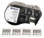 BRADY Polyesterové štítky 25,4x25,4 mm biele / Štítky do tlačiarne / Polyester / pre BMP41, BMP51, BMP53, M511 / 260 ks (M4-49-422)