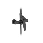 INVENA - Sprchový stĺp NERI, čierna AU-09-B04-L