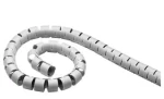 MicroConnect Cable Eater šedá / Organizér káblov / 25mm / 20m (CABLEEATER25G)