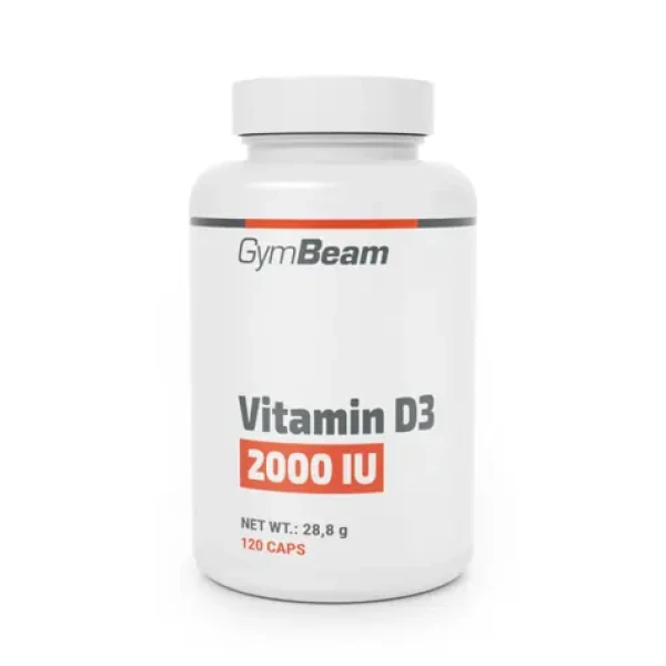 Vitamín D3 2000 IU - GymBeam (60 kaps.) (6503-4-60caps-01)