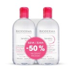 BIODERMA Sensibio H2O micelárna voda 2 x 500 ml set