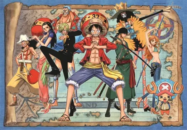 Clementoni 35137 Puzzle Anime Collection: One Piece 500 dielikov