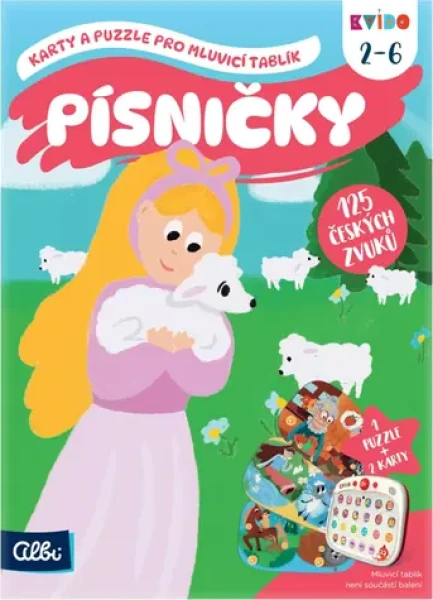 Albi Kvído Karty a puzzle: Pesničky