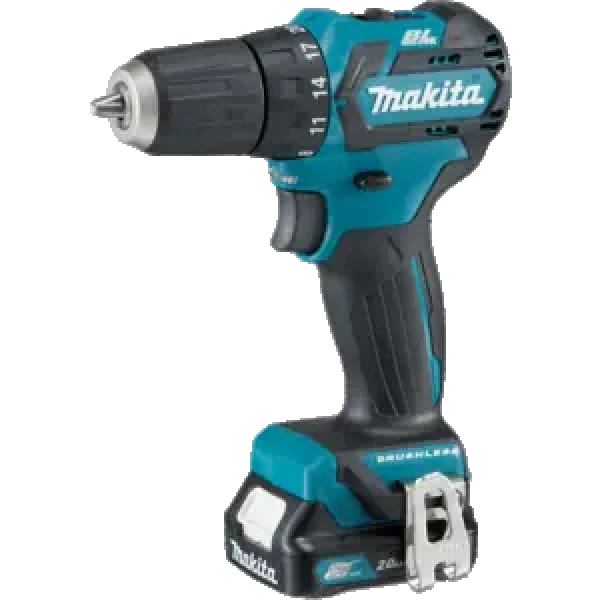 Makita DF332DSAJ / Aku Vŕtací skrutkovač / 12V / 10mm skľučovadlo / 1500 ot-min / 35 Nm / 2x 2.0 Ah (DF332DSAJ)