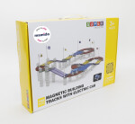 Mamido Mamido Magnetická stavebnica pretekárska dráha s elektrickým autíčkom 190 dielikov XL MT1473