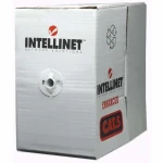 Intellinet U/UTP Cat6 / Inštalačný kábel / 305 m / CCA / šedá (704663)