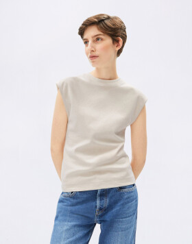 Armedangels Un-wasted Top 3483 undyed-cinnamon dust S