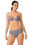 Dámske nohavičky Basic midi grey plus - Sloggi melanž 5XL