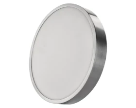 Stropné/nástenné LED osvetlenie Nexxo 30 cm, brúsený nikel, okrúhle%