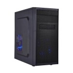 EUROCASE MC X203 EVO čierna / micro Tower / m-ATX / USB amp; audio / bez zdroja (MCX203B00-EVO)