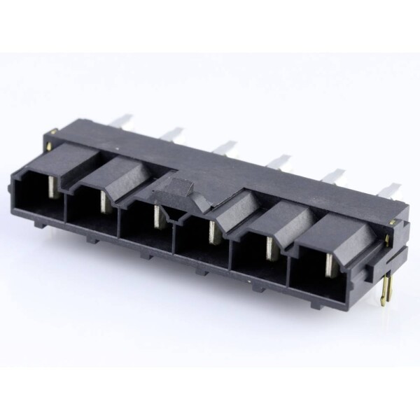 Molex vstavaná pinová lišta (štandardná) Počet pólov 6 Raster (rozteč): 10.00 mm 428206213 1 ks Tube; 428206213
