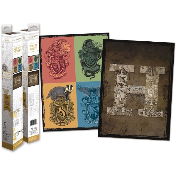 Paladone Harry Potter Set plagátov mini Tombs Scrolls 2 ks