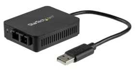 StarTech USB adaptér na optické vlákno 100 Mbps / Adaptér / USB 2.0 / 100BASE-FX SC Multimode Duplex (US100A20FXSC)