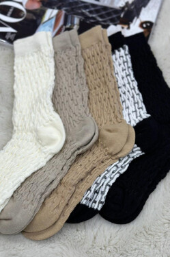 APLIKÁCIA NA PONOŽKY CA2439 béžová UNI