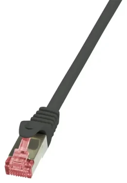 LogiLink Cat6 černá / Patch kabel / S/FTP / RJ-45 / 0,5 m (CQ2023S)