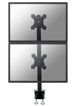 Neomounts TIS FPMA-D700DV / stolný držiak pre 2 monitory / veľkosť 10-27" / VESA 75x75 - 100x100 / nosnosť 6 kg (FPMA-D700DV)