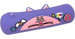 MITAMA Mitamino Animal fialová / Peračník / Silikón / Zip (63704-0283)