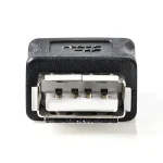 Nedis USB-A adaptér čierna / Adaptér USB / USB-A - USB-A / USB 2.0 / 480 Mbps (CCGB60900BK)