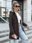 Dámska bunda parka s odnímateľnou kapucňou hnedá FashionStreet TY5392 S