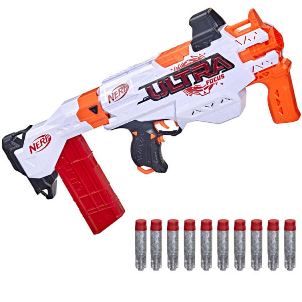 NERF Veľká sada Automatická pištoľ Nerf Ultra Focus s penovými nábojmi