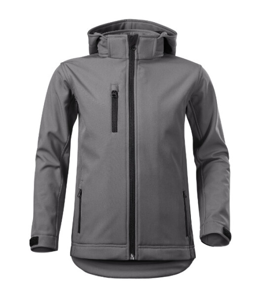 Detská softshellová bunda Performance steel grey 146 cm/10 let