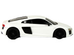 Mamido Elektrické autíčko R/C Audi R8 1:24 Rastar v bielej farbe