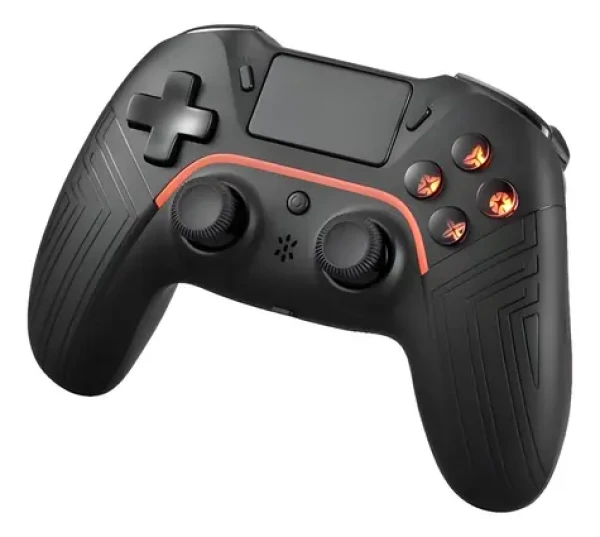 Deltaco GAM-139 čierny / Herný ovládač / Bluetooth/USB / PS4, PC, Android / dobíjacia batéria 600 mAh (GAM-139)