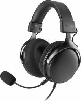 Sharkoon B2 headset čierna / slúchadlá cez hlavu s mikrofónom / USB (4044951034192)