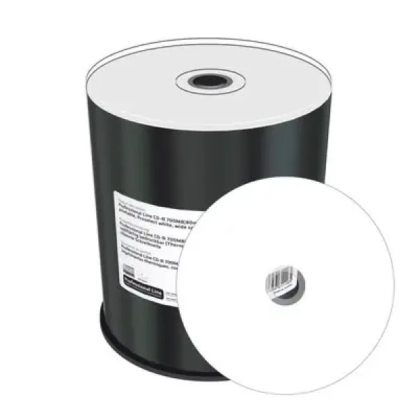 MediaRange Professional Line CD- R 700MB 52x spindl 100ks / thermo retransfer fullsurface printable (MRPL506-C)