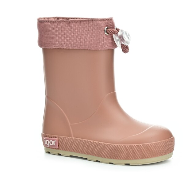 Igor Yogi Borreguito Cuello Rosa/Dusty Pink zateplené barefoot čižmy 34 EUR