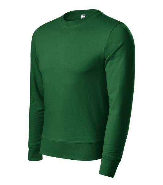 Zero unisex mikina s kapucňou fľaša zelená S