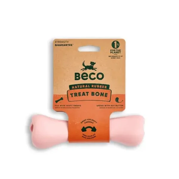 Beco Treat BONE Hračka pre psov ružová 17,5cm (BG-756346)