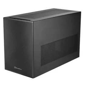 Silverstone SUGO 17 čierna / mATX / 2x USB-A 3.0 / 1x USB-C / bez zdroja (SST-SG17B)