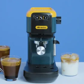 Ariete Pákový kávovar žltý / Espresso kávovar / Otočné ovládanie / 1300 W (00M139916AR0)