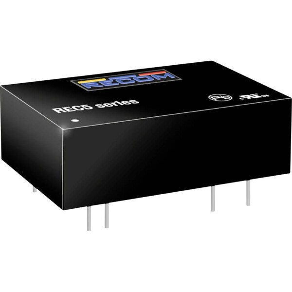 RECOM REC5-2412DRW/H4/A DC / DC menič napätia, DPS 210 mA 5 W Počet výstupov: 2 x Obsah 1 ks; REC5-2412DRW/H4/A