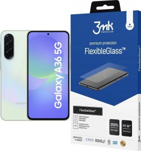 Samsung Galaxy A36 5G 6/128GB Zielony (SM-A366BLGBEUE) + FlexibleGlass