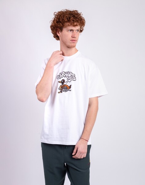 Carhartt WIP S/S Duck Duck T-Shirt White L