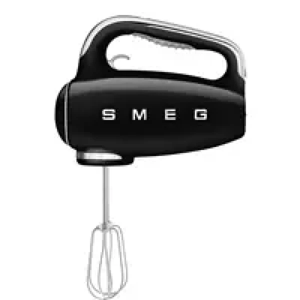 SMEG HMF01BLEU čierna / Ručný mixér / 250W / 9 rýchlostí / turbo / časovač (HMF01BLEU)
