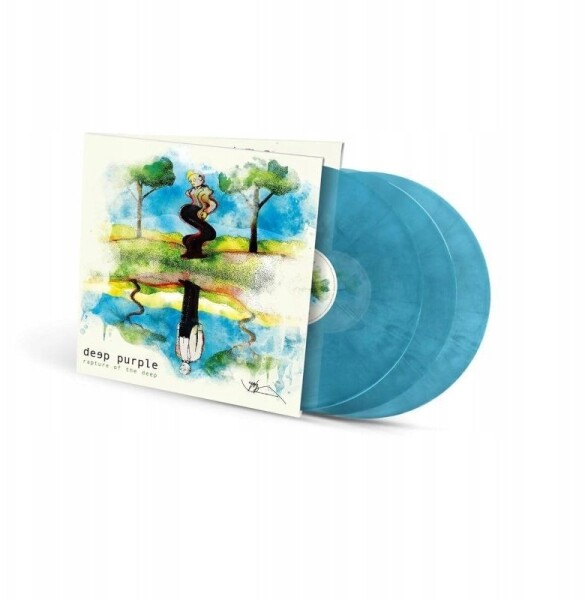 UMP DEEP PURPLE "Rapture Of The Deep" (45 RPM, Transparent Sky Blue Vinyl
