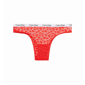 Dámske brazílske čipky Carousel QD3859E-FDD - Calvin Klein L
