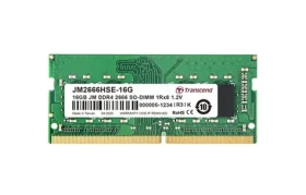 Transcend JetRam 16GB (1x16GB) 2666MHz / SODIMM / DDR4 / CL19 / 1.2V / 1Rx8 (JM2666HSE-16G)