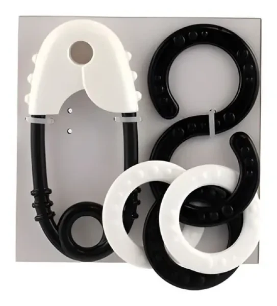 Rappa Hrkálka 2 ks čiernobiele
