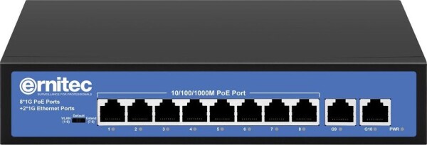 Ernitec Unmanaged Intelligent 8 PoE