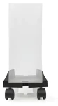 Nedis CSTD101BK čierna / Stojan pre PC skriňa / Nastaviteľná šírka 14,5-24,2 cm / Max. 20 kg / Plast, kov (CSTD101BK)