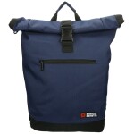 Roll top batoh Enrico Benetti Amsterdam Notebook Backpack Blue