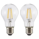 Xavax 112903 LED Filament žiarovka / E27 / 806 lm (nahrádza 60 W) / teplá biela / číra / 2 ks v krabičke (112903-X)