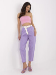 Nohavice DHJ SP 8830.77 light purple jedna velikost