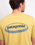Patagonia M's '95 Oval Logo T-Shirt Lynx Tan M
